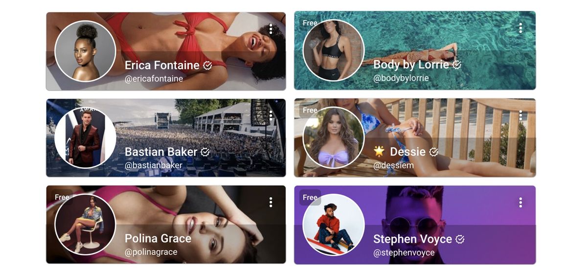 Suggested OnlyFans creators to research for niche and pricing